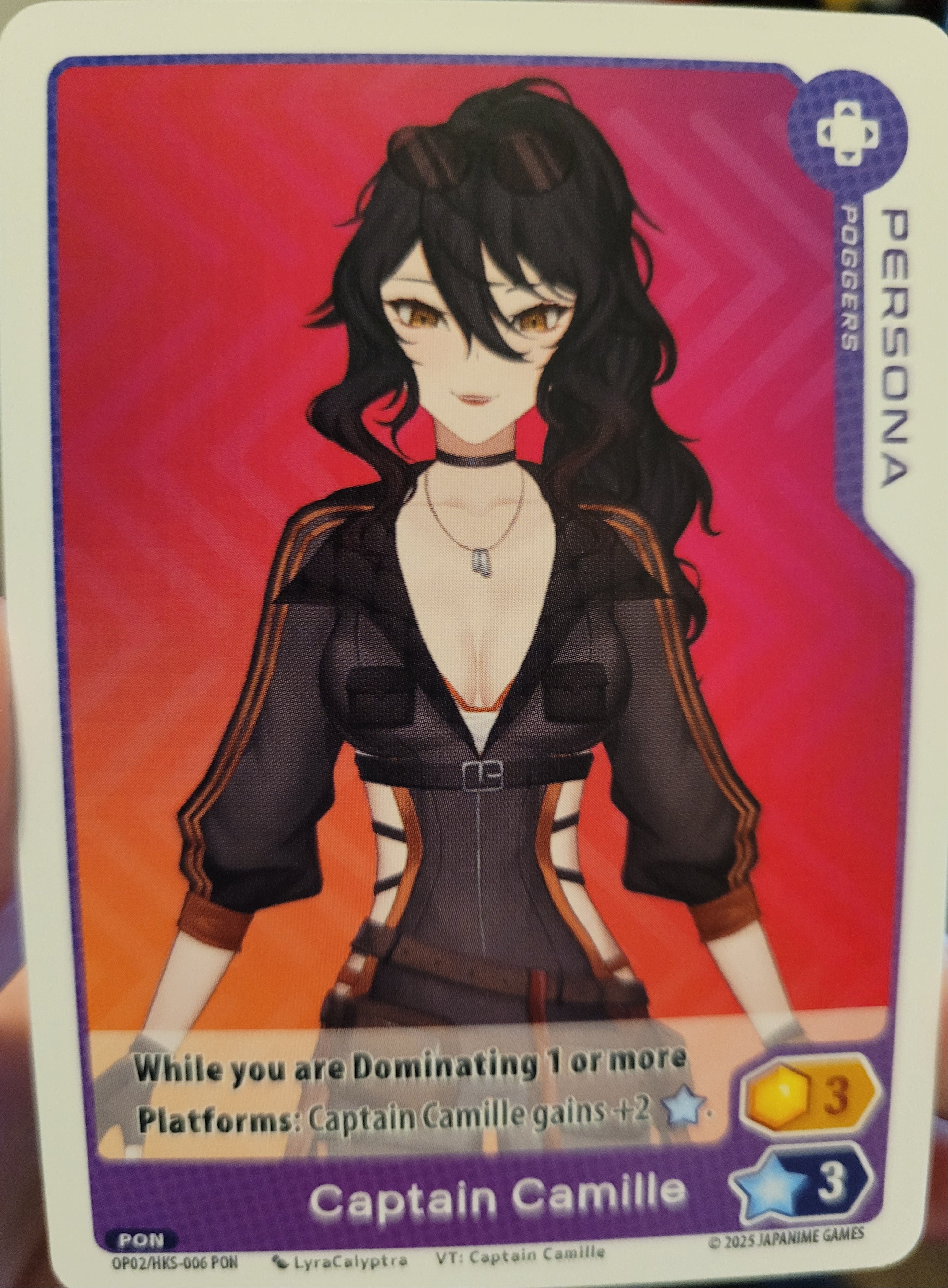 Captain Camille Persona PON HKS-006