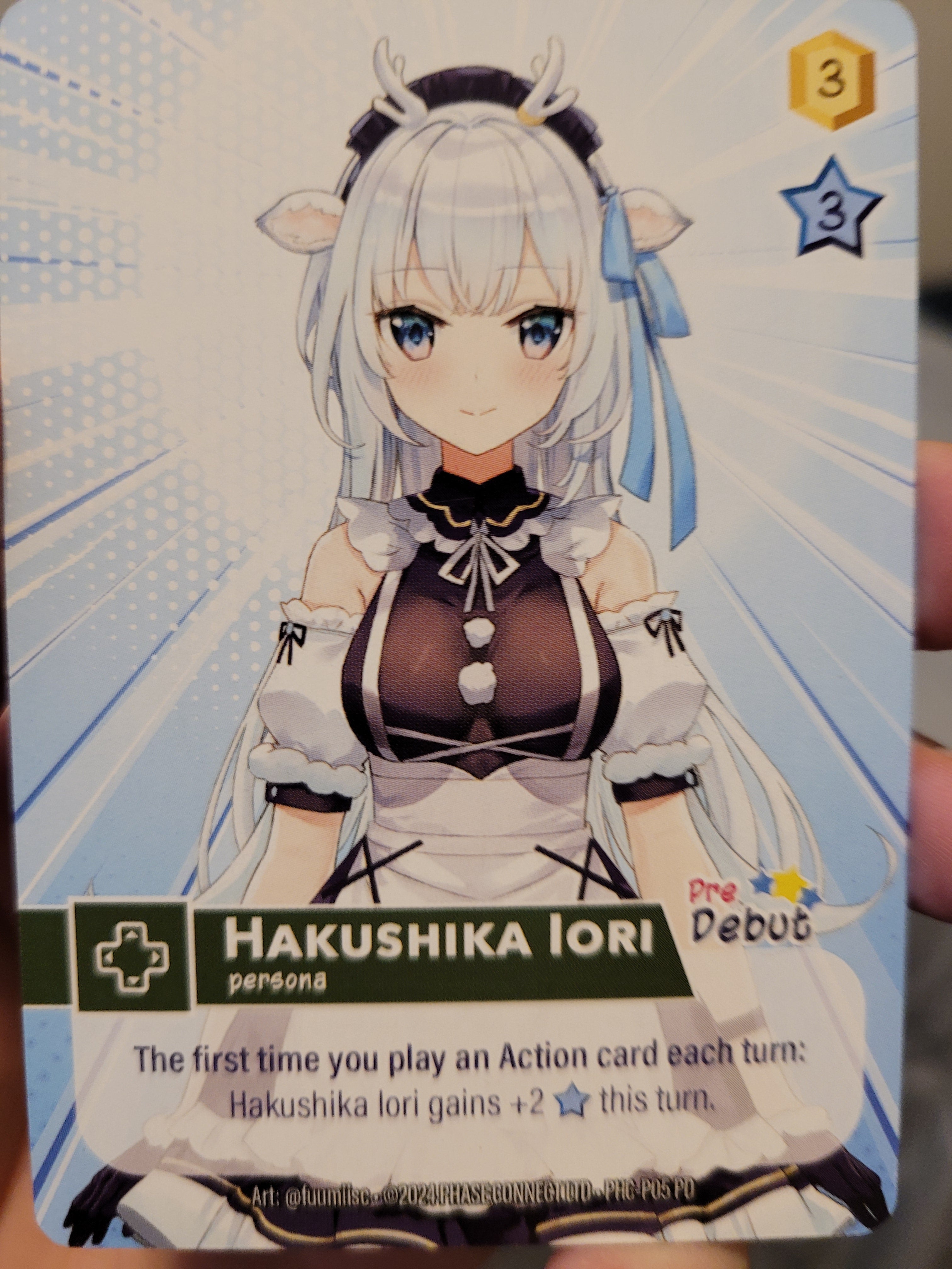 Hakushika Iori Persona PHC-P05 PreDebut