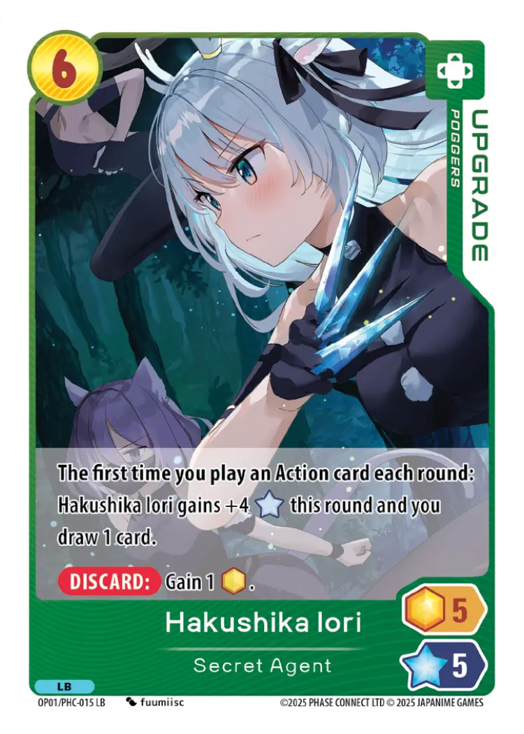 Secret Agent	Upgrade LB PHC-015