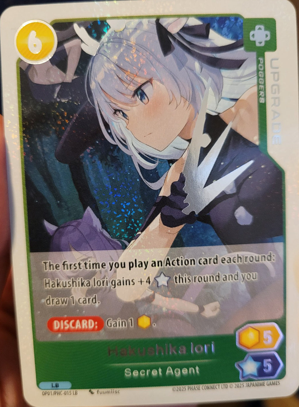 Secret Agent	Upgrade LB PHC-015