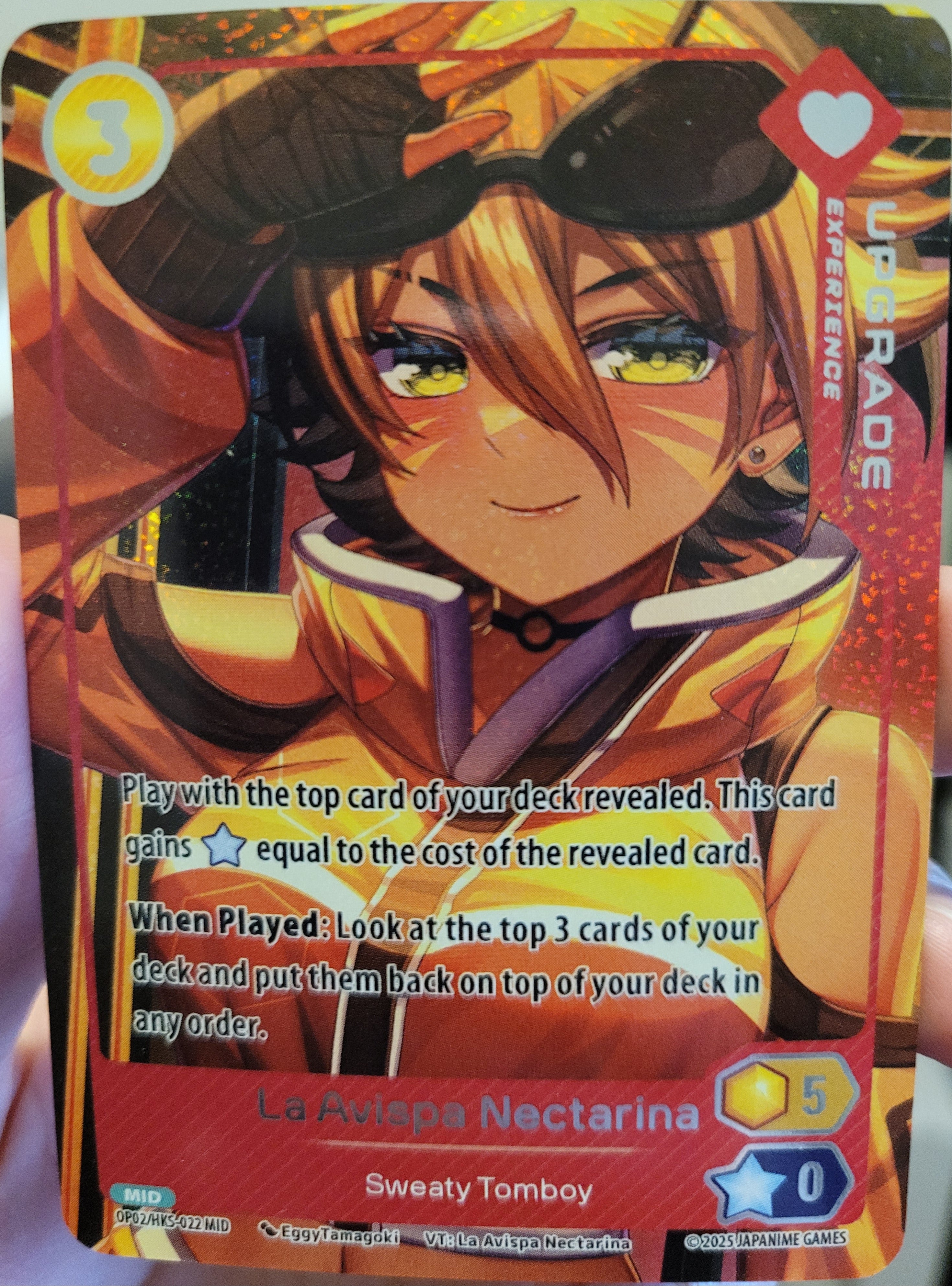La Avispa Nectarina Sweaty Tomboy Upgrade Midori Supa! HKS-022
