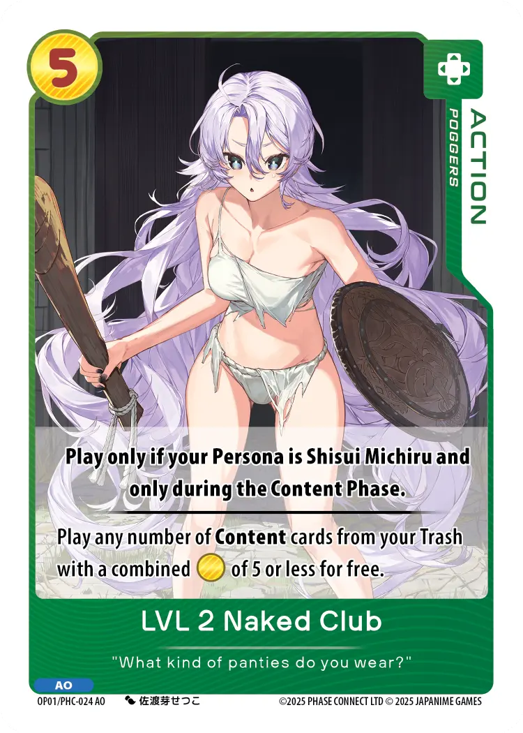 LVL 2 Naked Club	PHC-024
