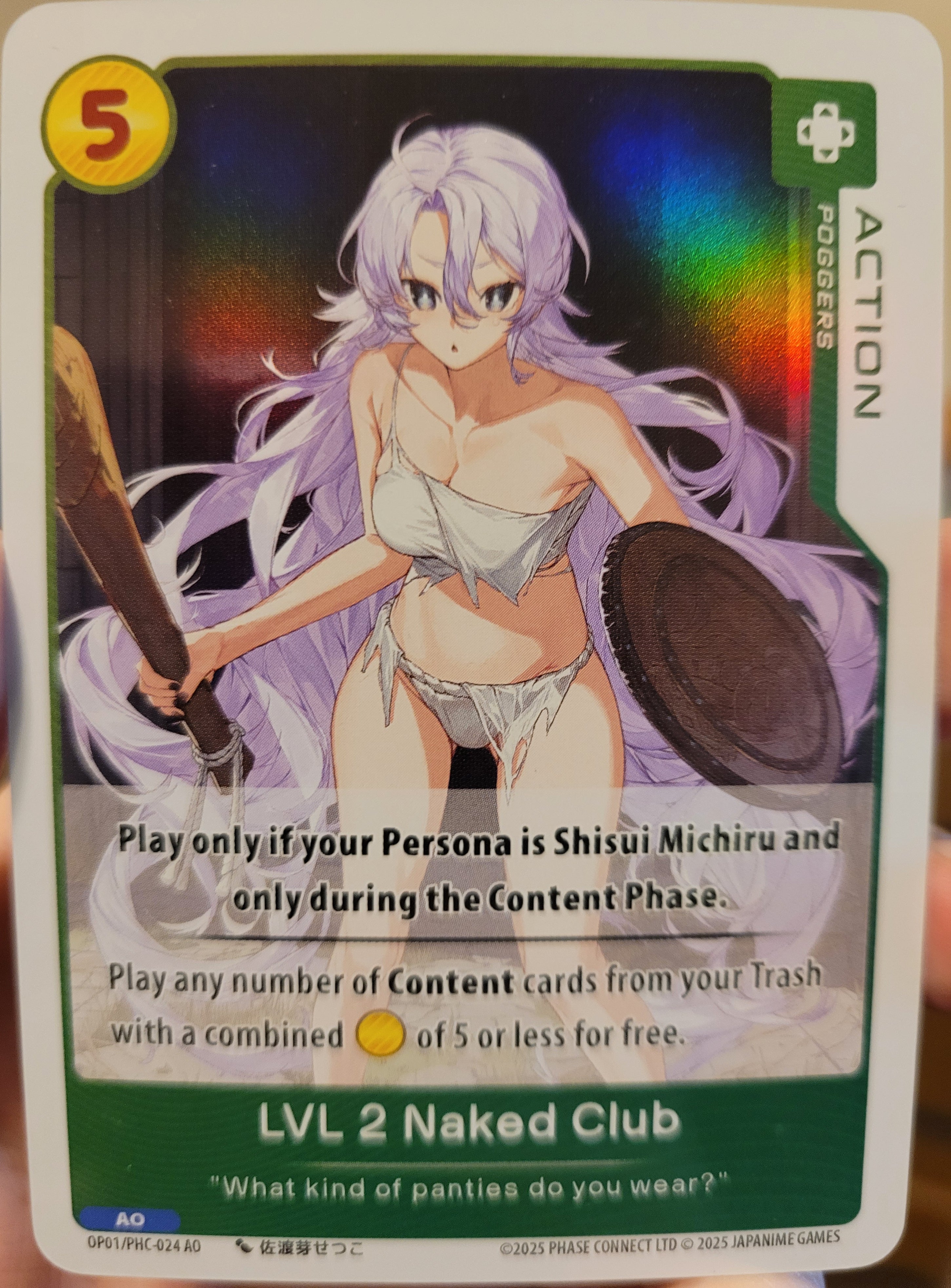 LVL 2 Naked Club	PHC-024