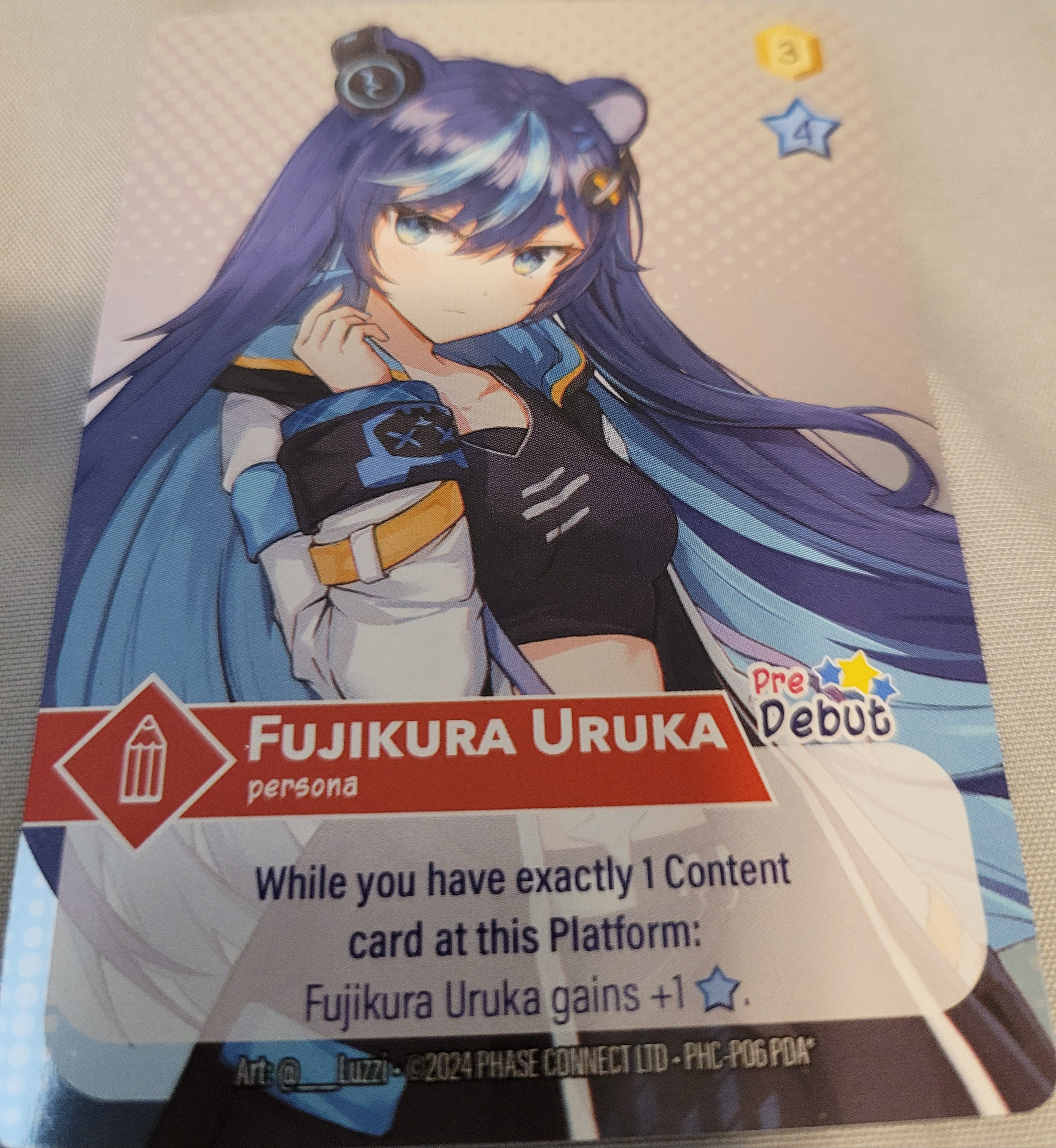 Fujikura Uruka Persona PHC-P06 PreDebut A Foil