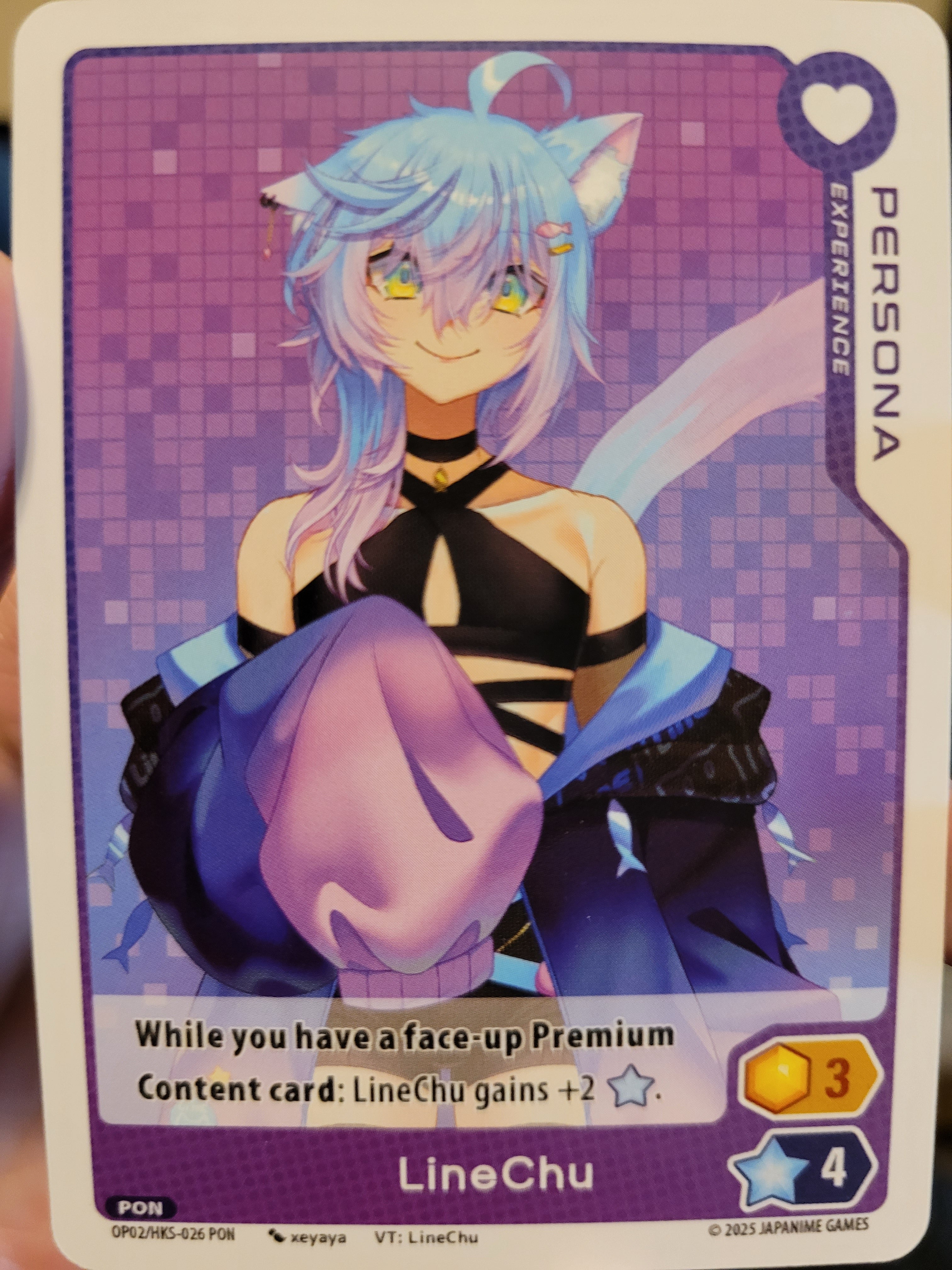 LineChu Persona PON HKS-026