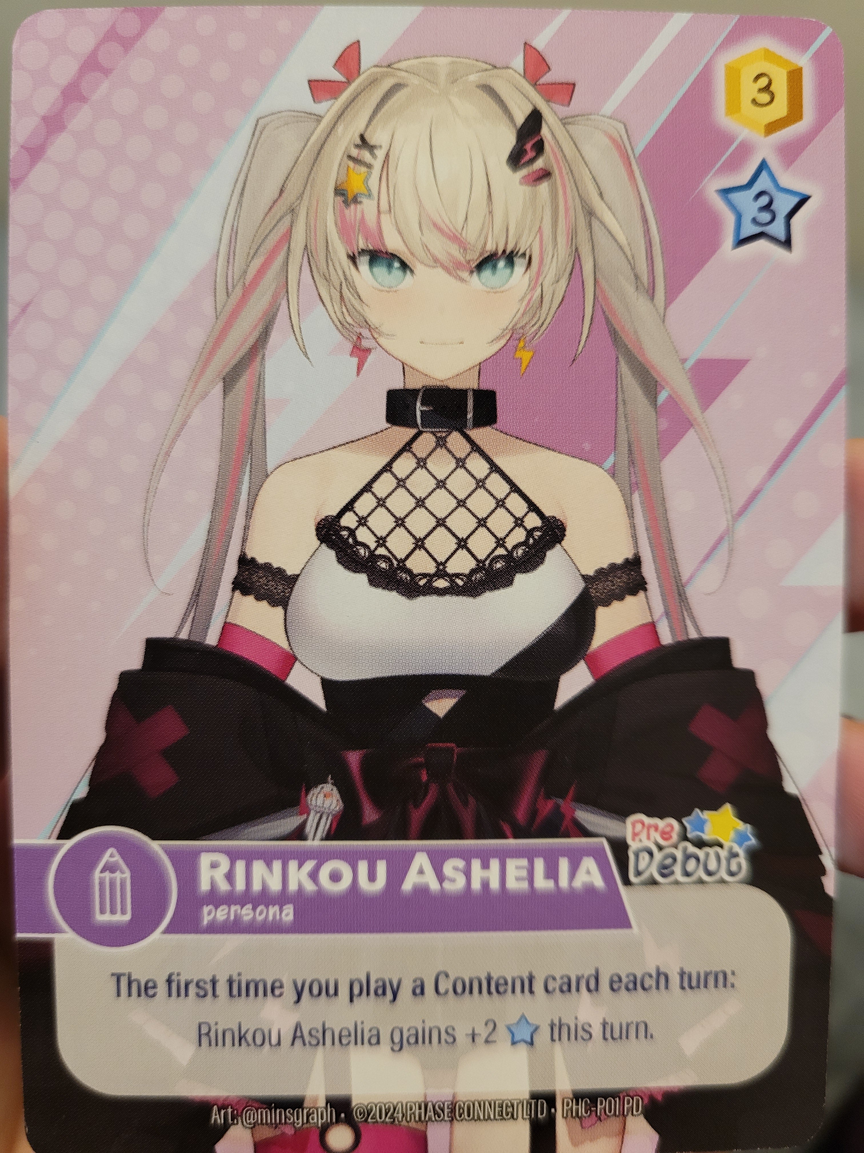 Rinkou Ashelia Persona PHC-P01 PreDebut
