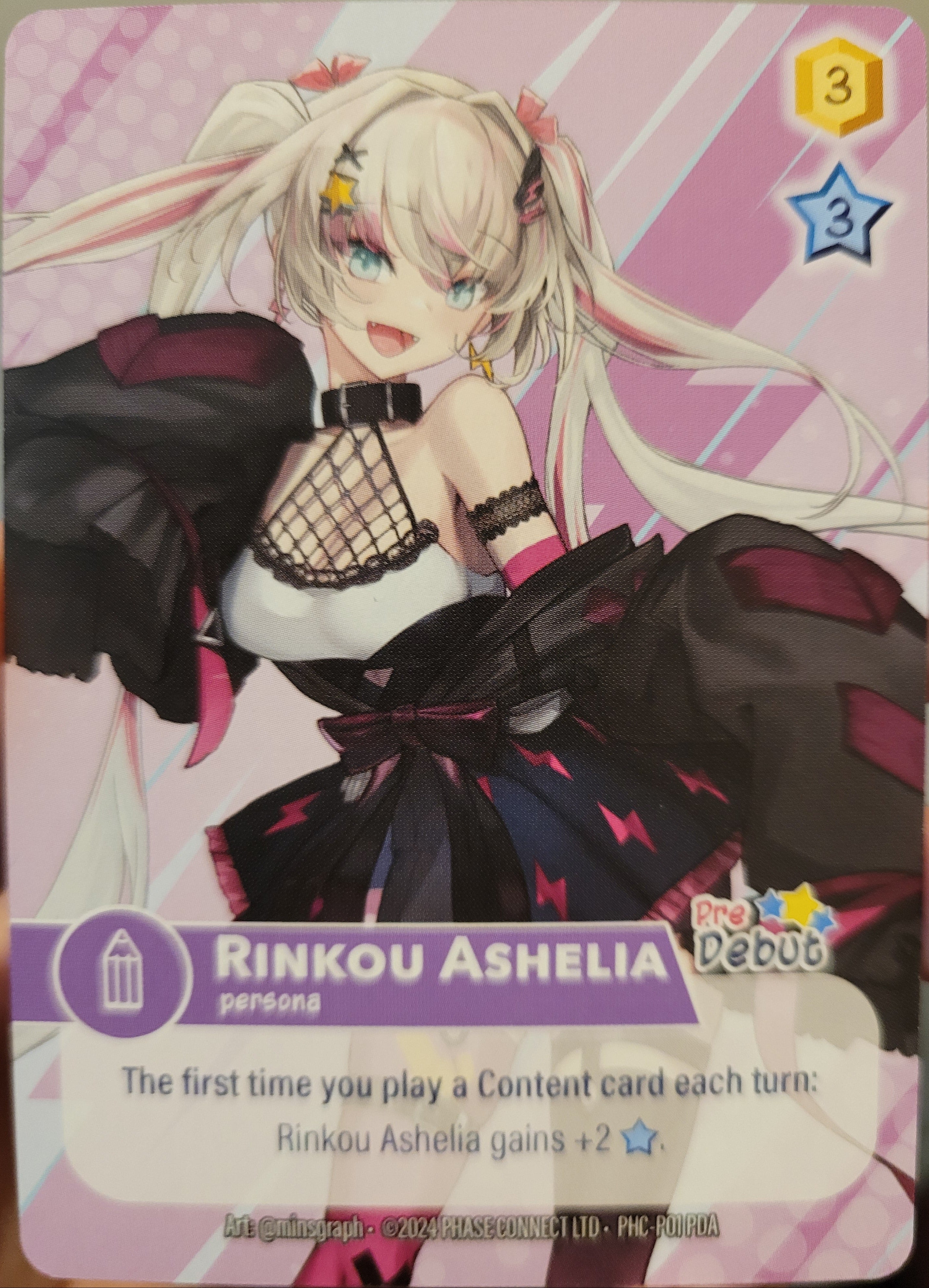 Rinkou Ashelia Persona PHC-P01 PreDebut A