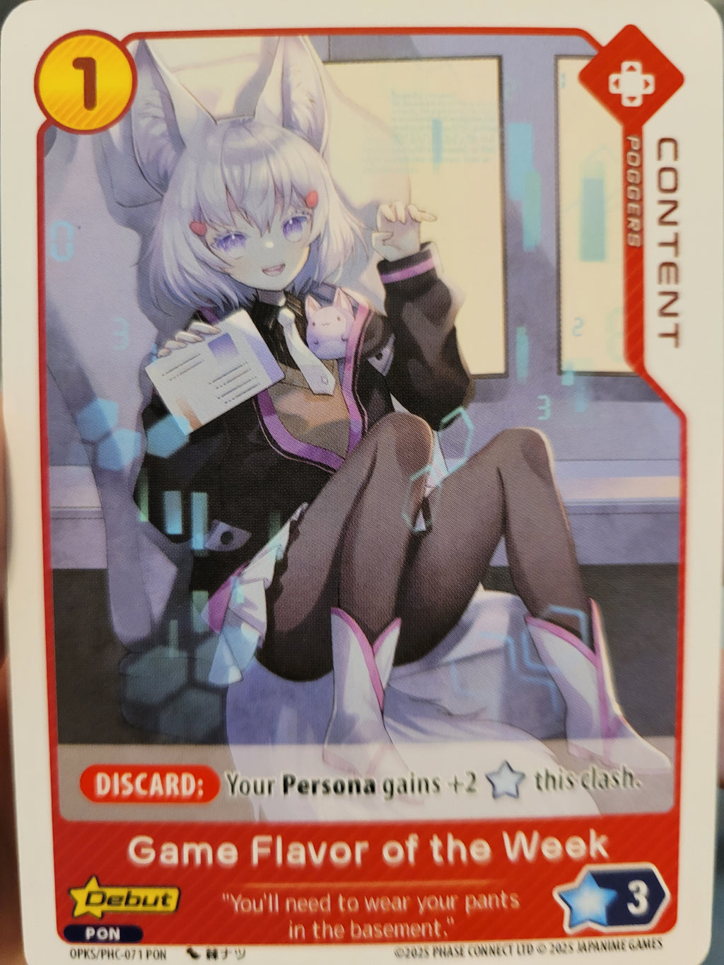 Game Flavor of the Week PHC-071