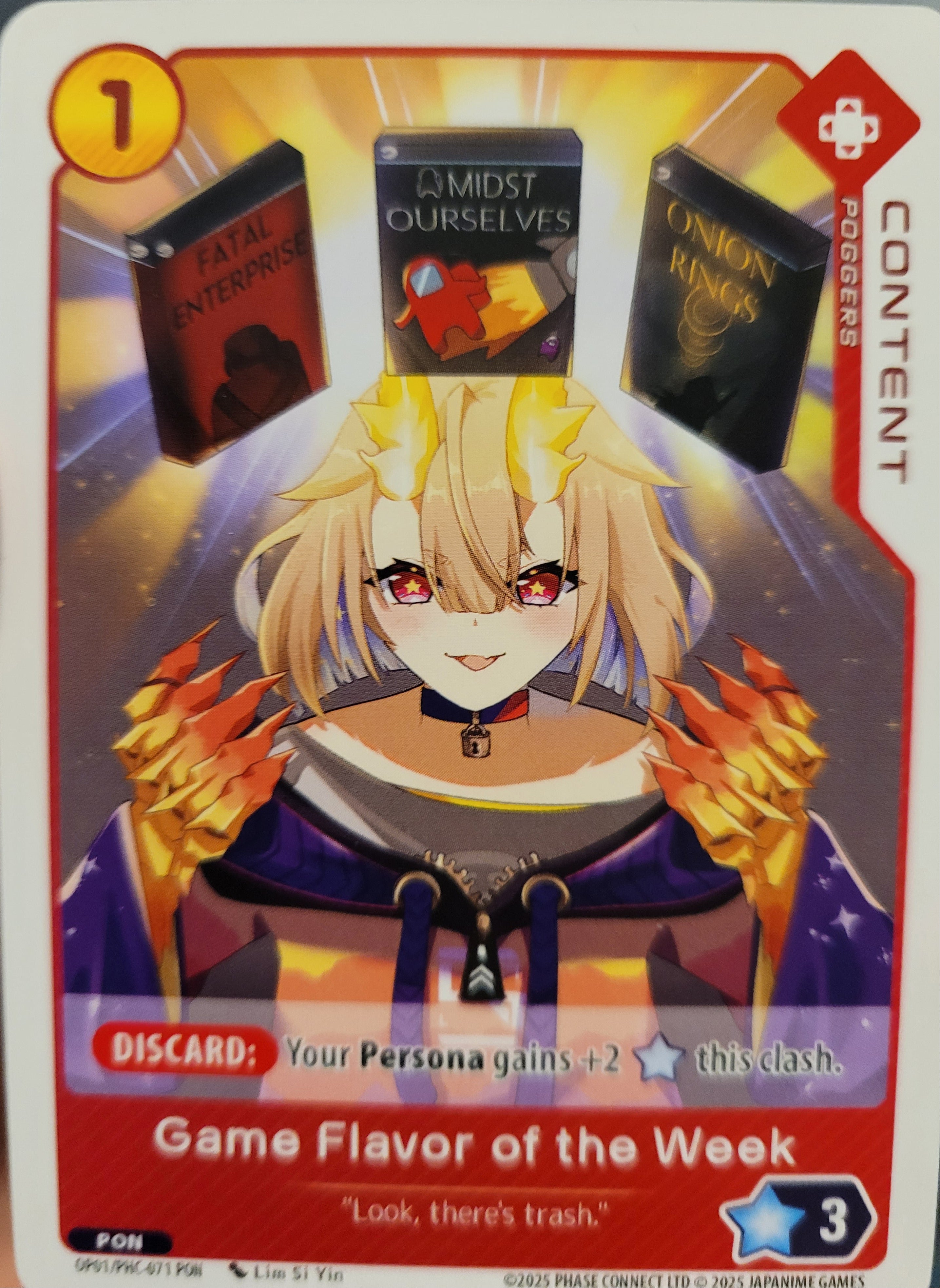 Game Flavor of the Week PHC-071