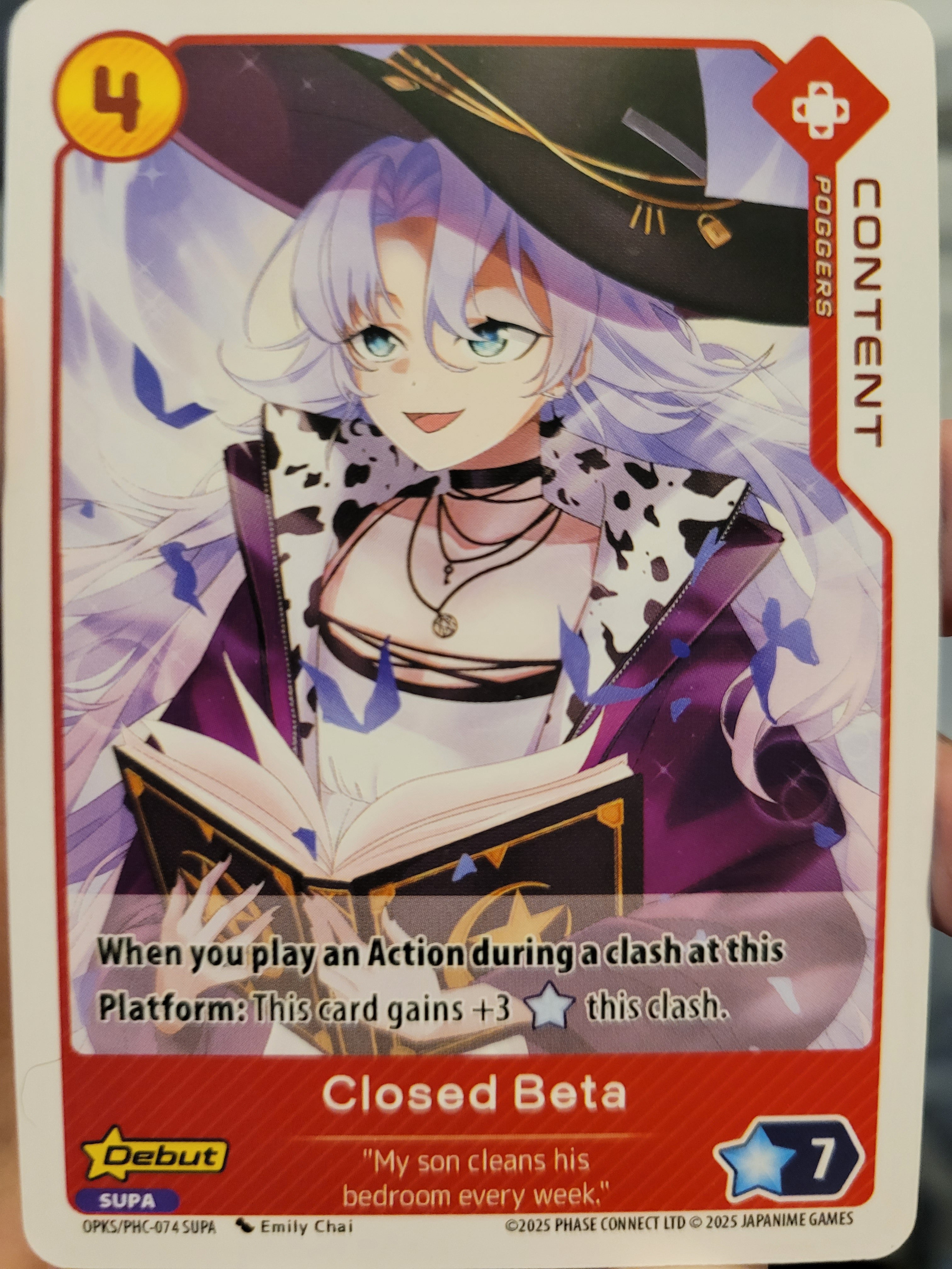 Closed Beta PHC-074