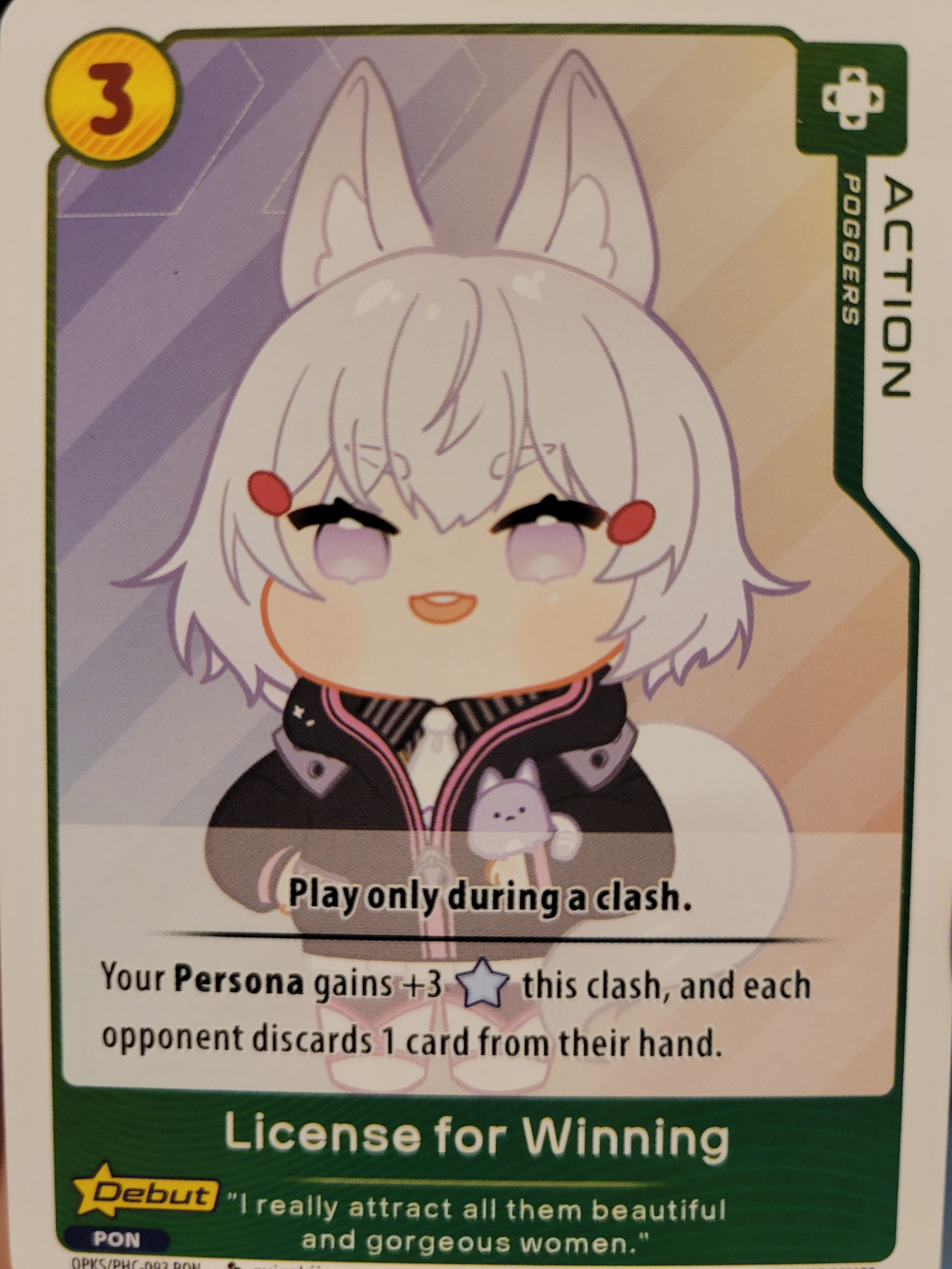 License for Winning PHC-093