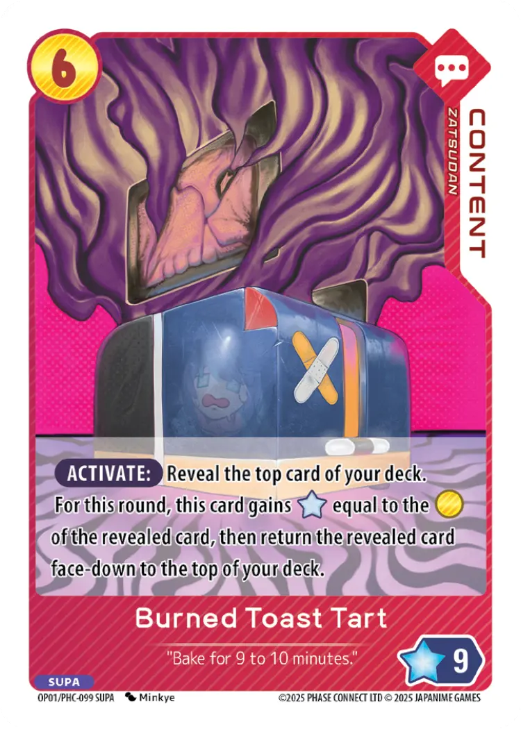 Burned Toast Tart PHC-099