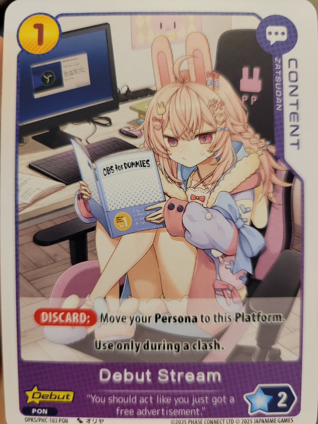 Debut Stream PHC-103