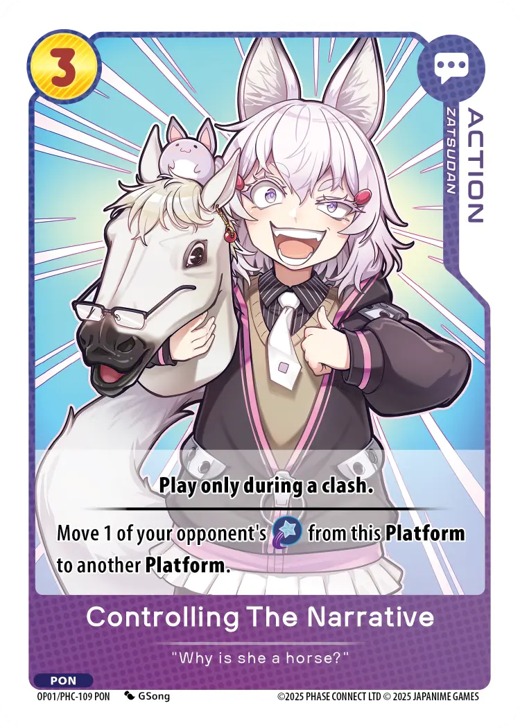 Controlling The Narrative PHC-109