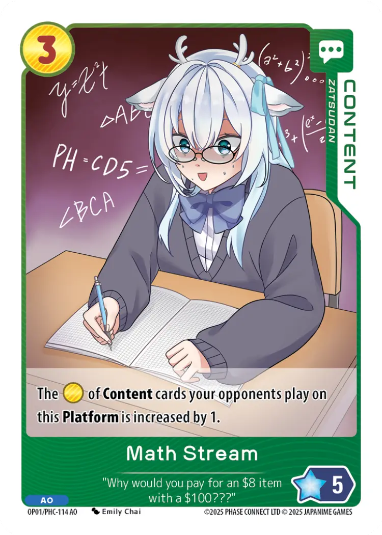 Math Stream	PHC-114