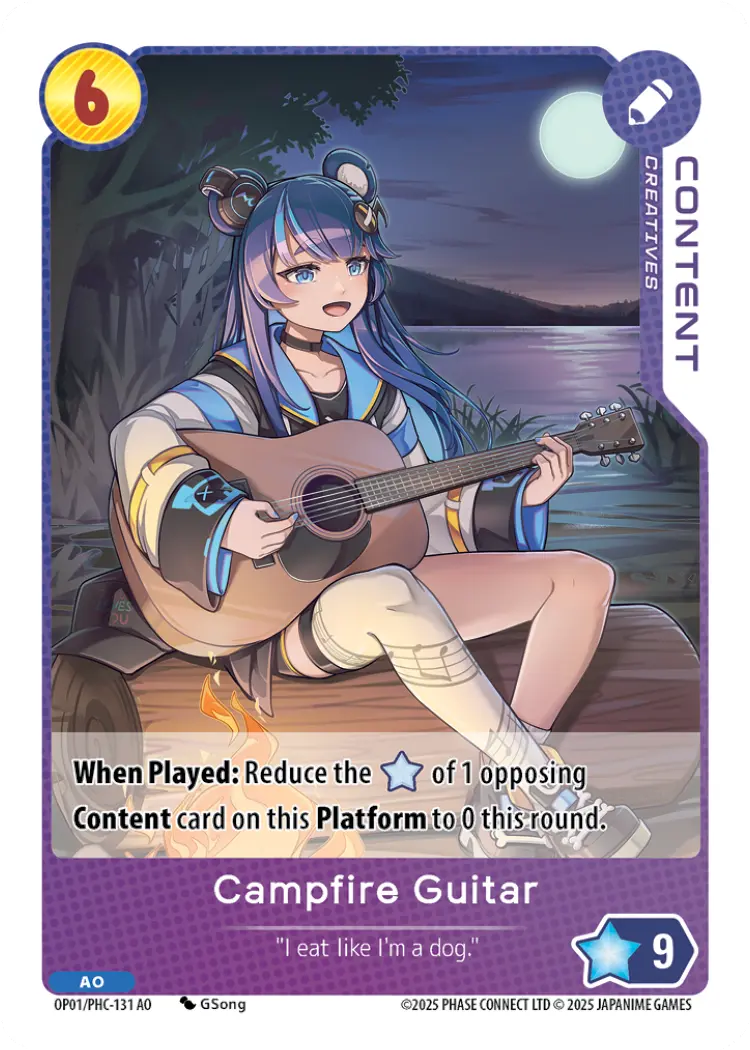 Campfire Guitar PHC-131