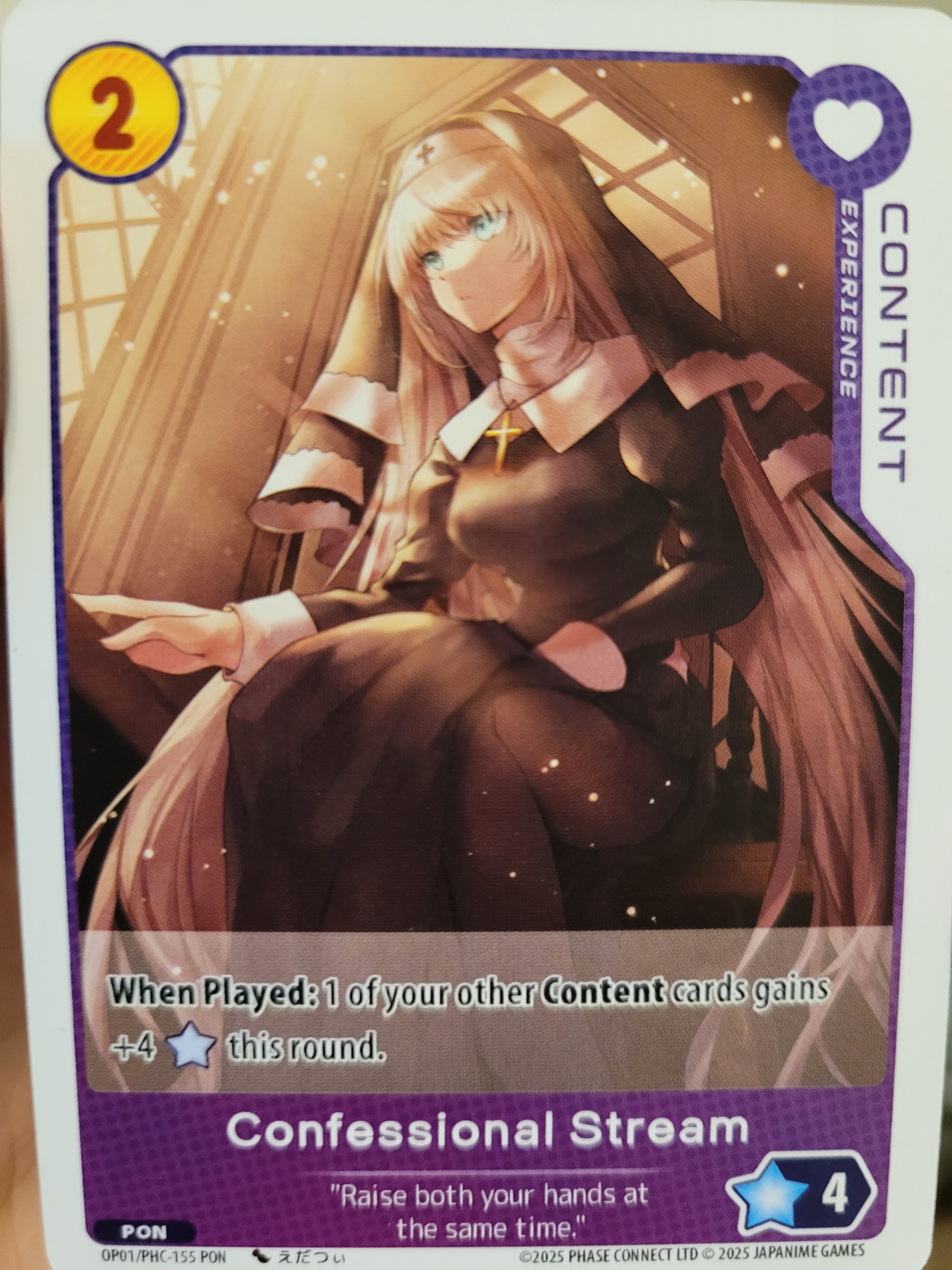Confessional Stream PHC-155