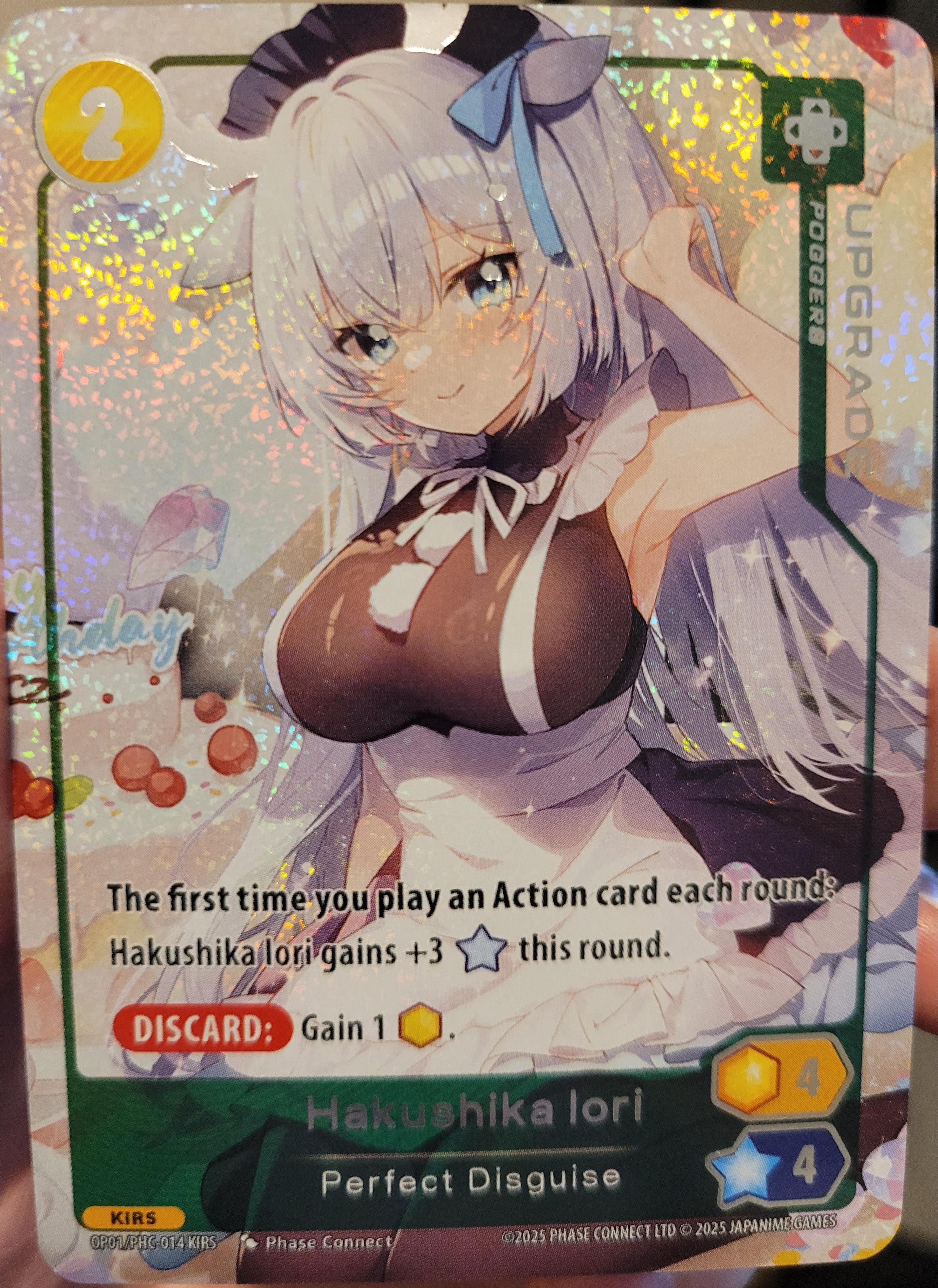Hakushika Iori Perfect Disguise Upgrade Kiiro S Supa! Retail PHC-014