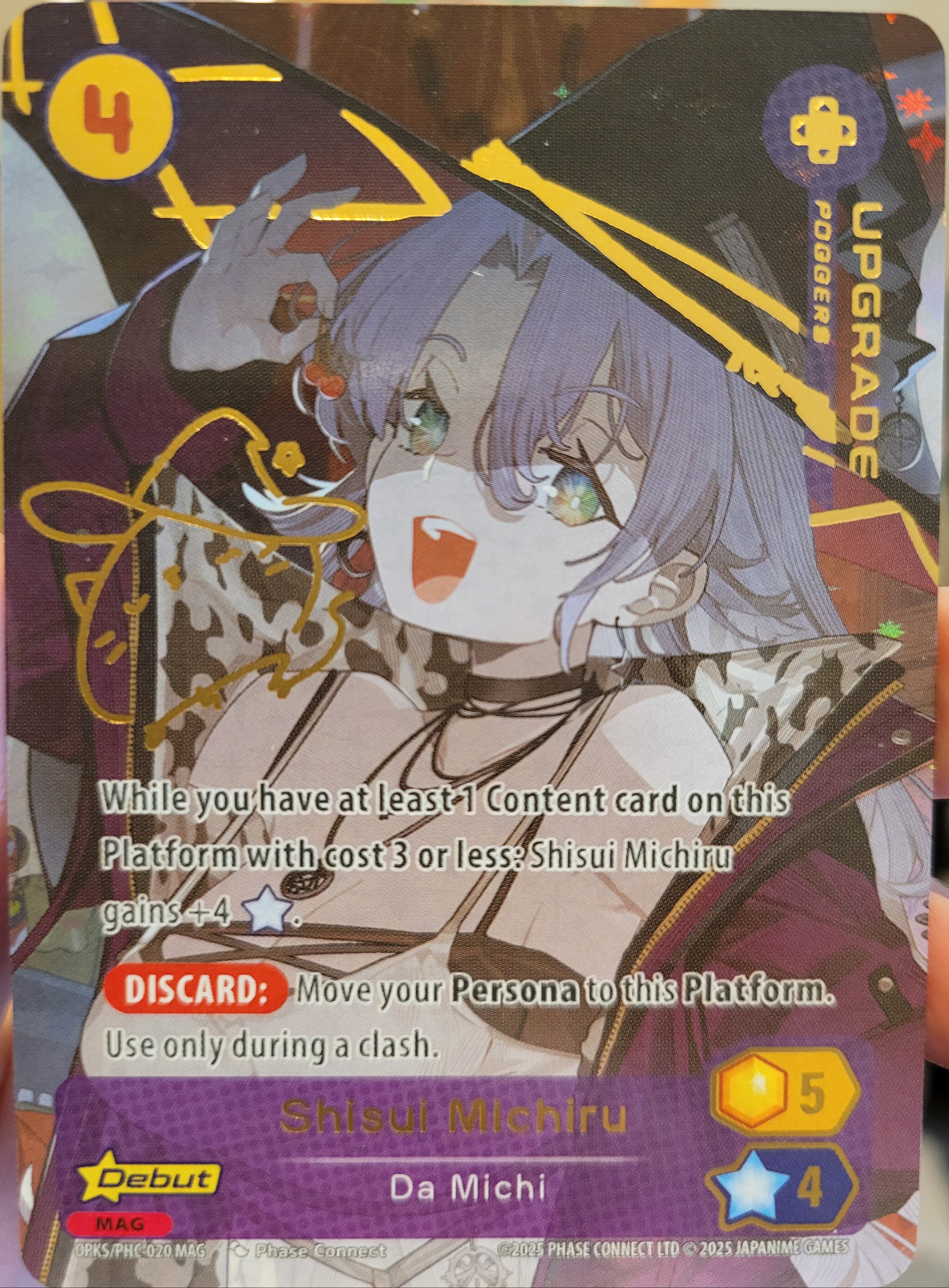 Shisui Michiru Da Michi Upgrade Magenta Supa! Debut PHC-020