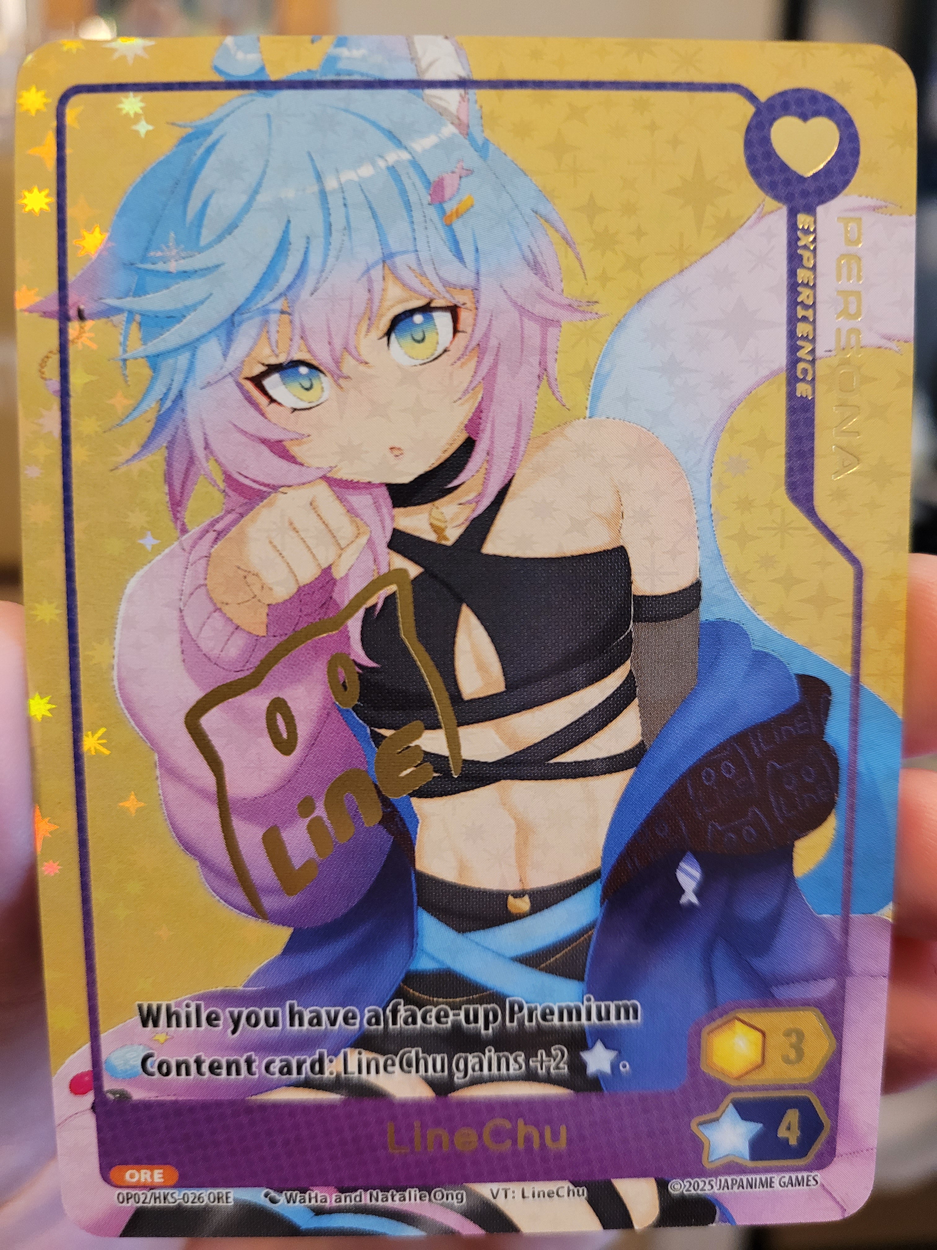 LineChu Persona Midori Supa! HKS-026