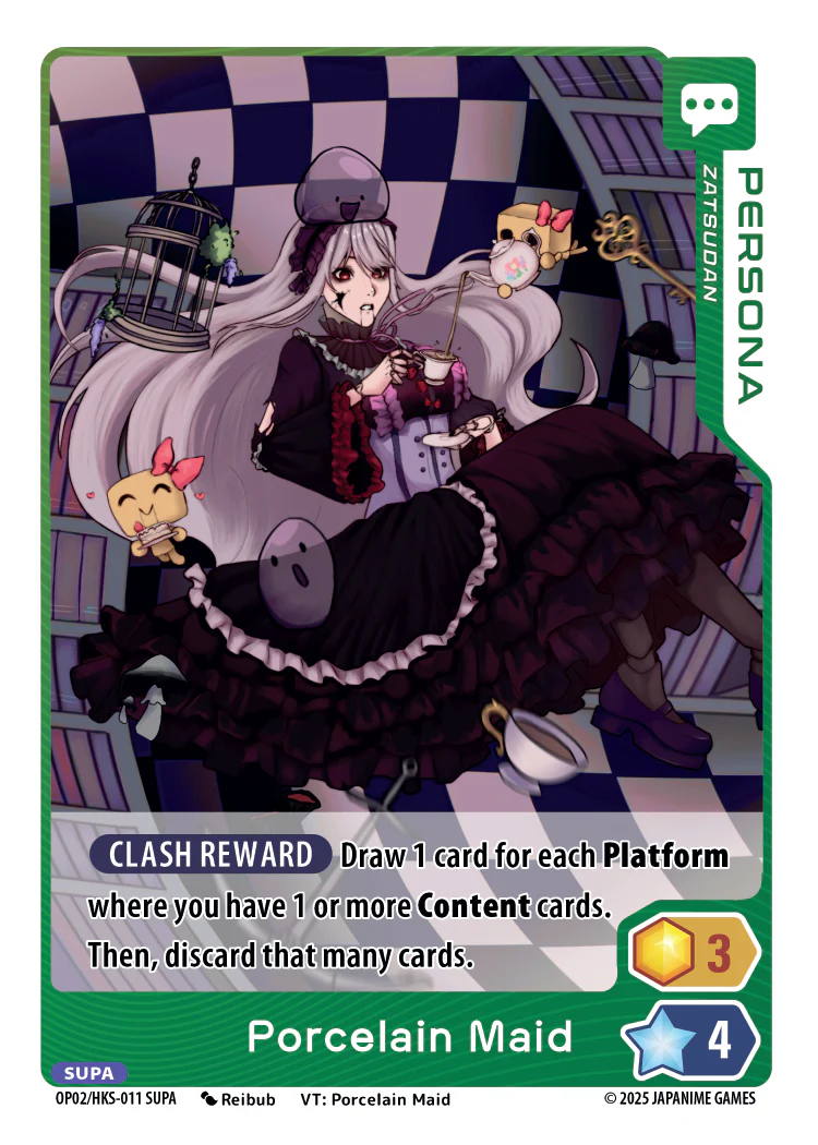 Porcelain Maid Persona SUPA HKS-011