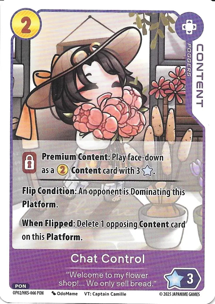 Chat Control HKS-066