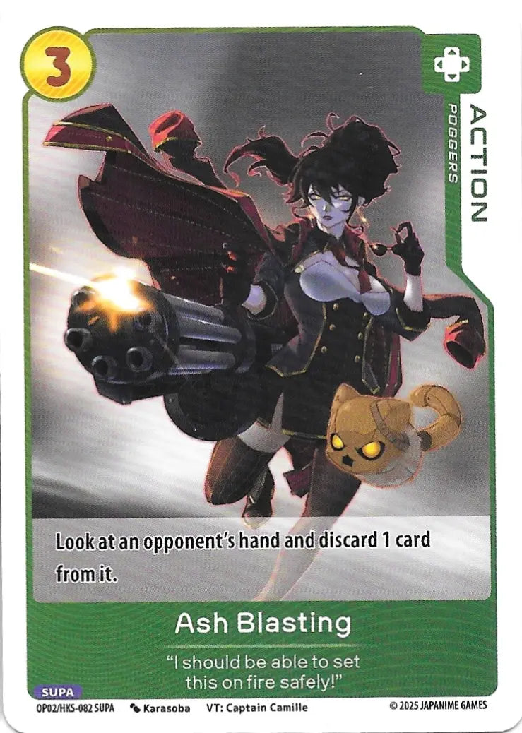 Ash Blasting HKS-082