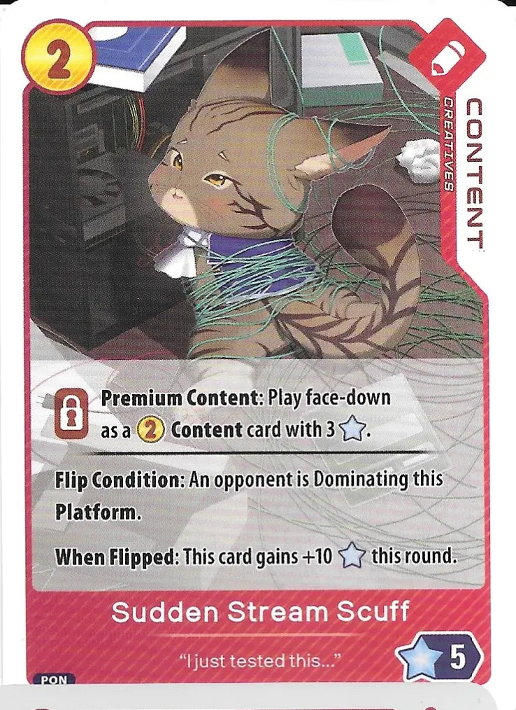 Sudden Stream Scuff HKS-114
