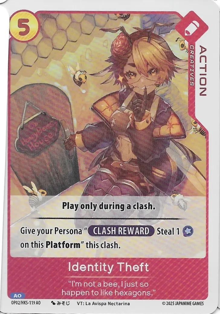 Identity Theft HKS-119