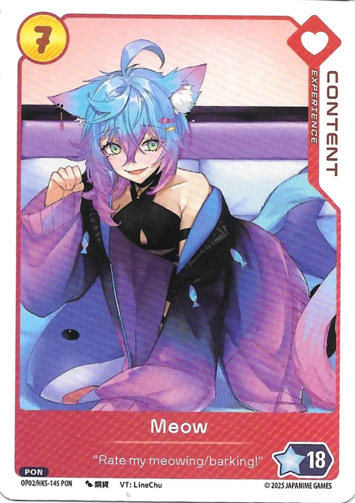 Meow HKS-145