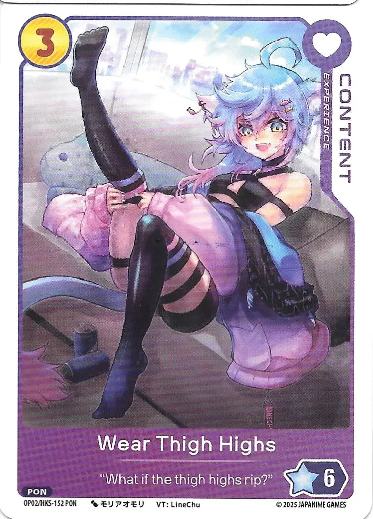 Wear Thigh Highs HKS-152