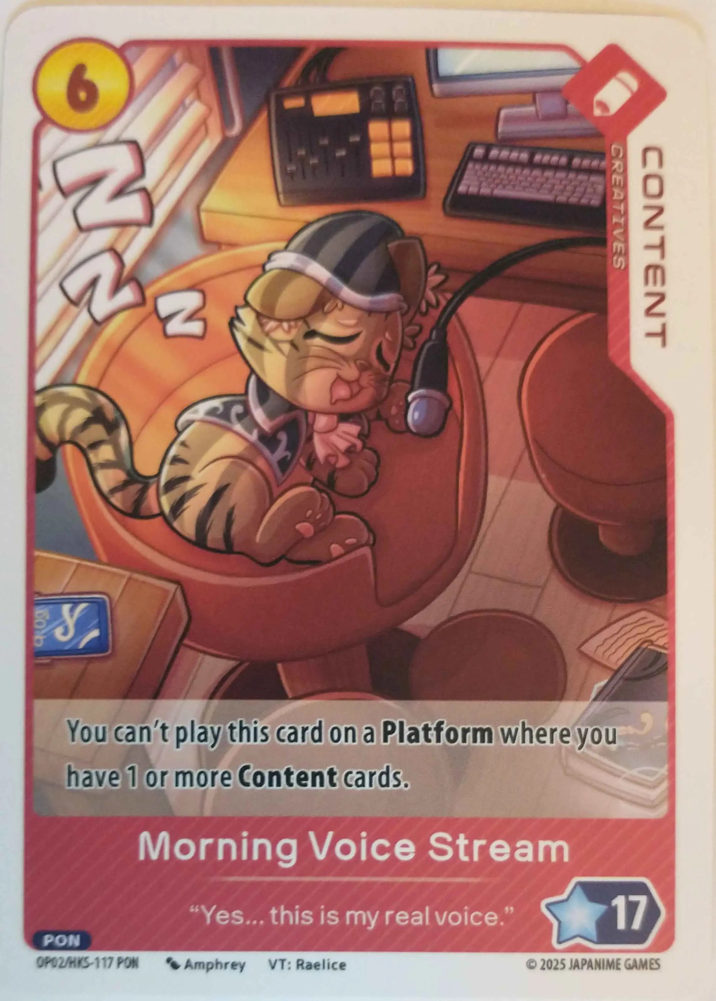 Morning Voice Stream	HKS-117