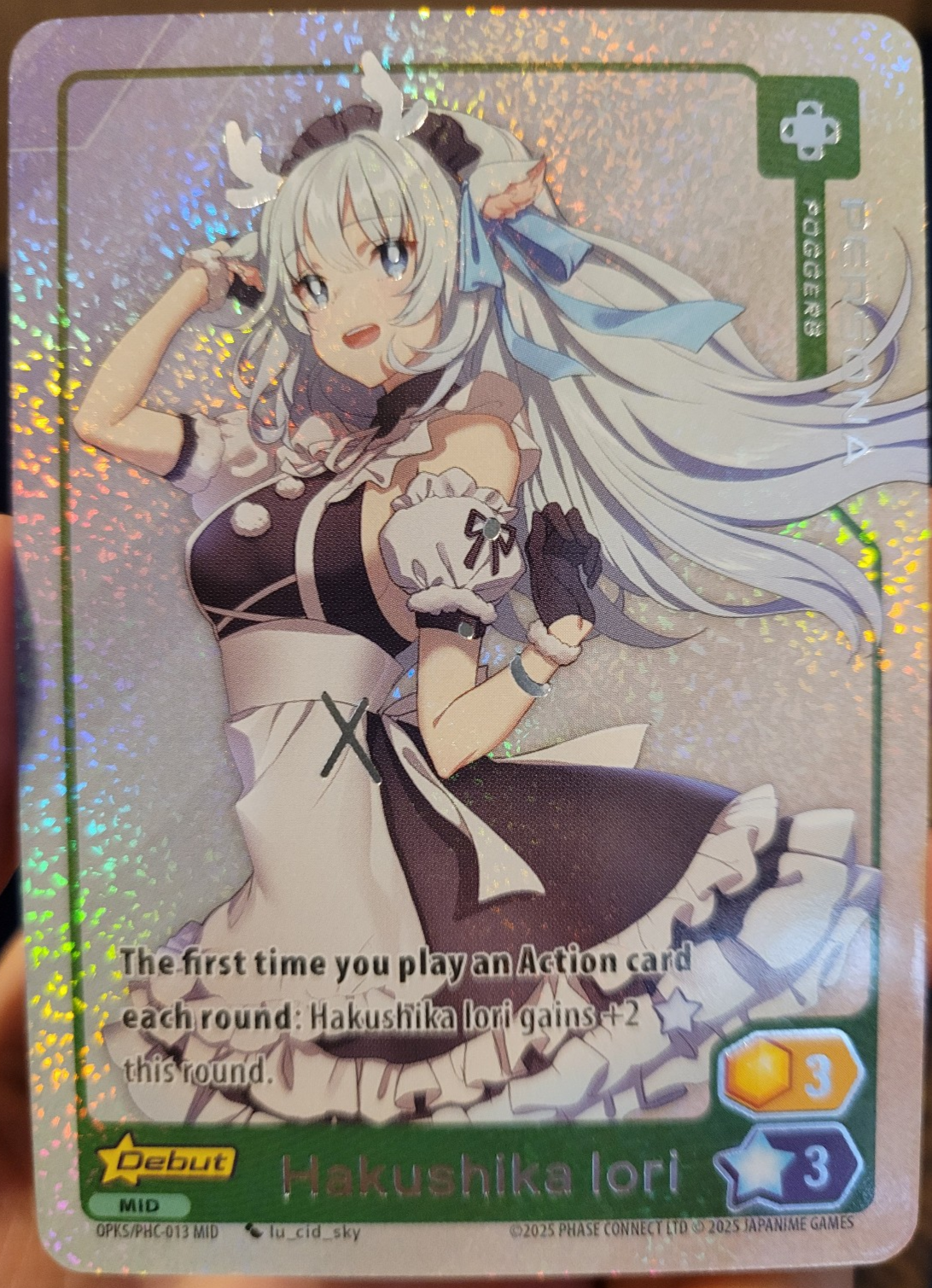 Hakushika Iori Persona Midori Supa! Debut PHC-013